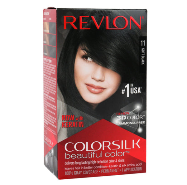 Revlon ColorSilk #11 Soft Black