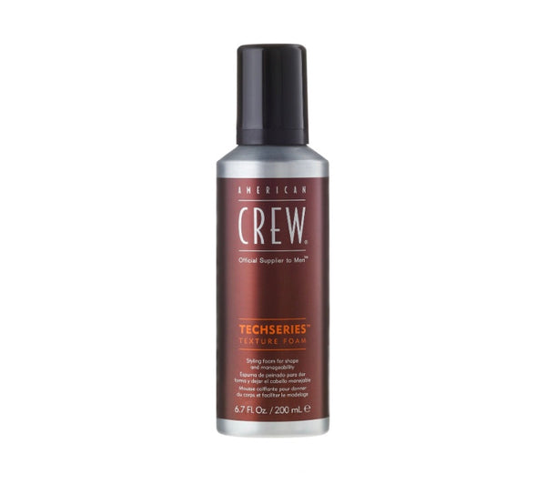 American Crew Men's TechSeries Styling Texture Foam for Shape & Manage 6.7oz