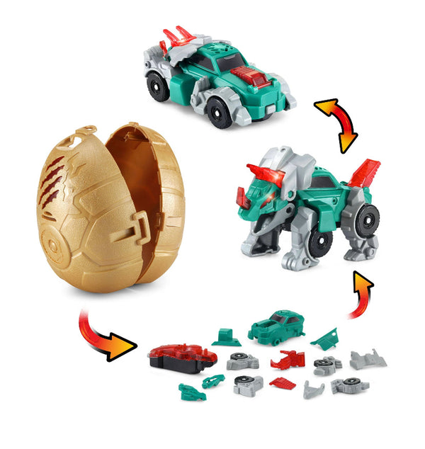 Vtech Switch & GO Transforming Triceratops Race Car