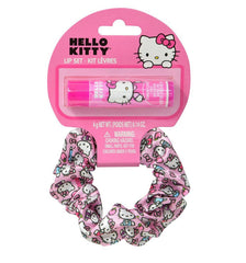 Sanrio Hello Kitty Hair Scurnchy w/ Lip Balm