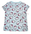 Sanrio Hello Kitty Logo Girl T-Shirt Size 8/10 - Baby Blue