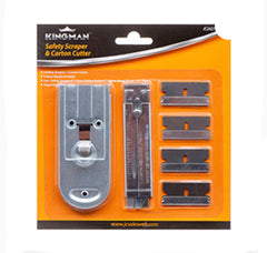 Kingman Safety Scraper & Carton Cutter 6pcs