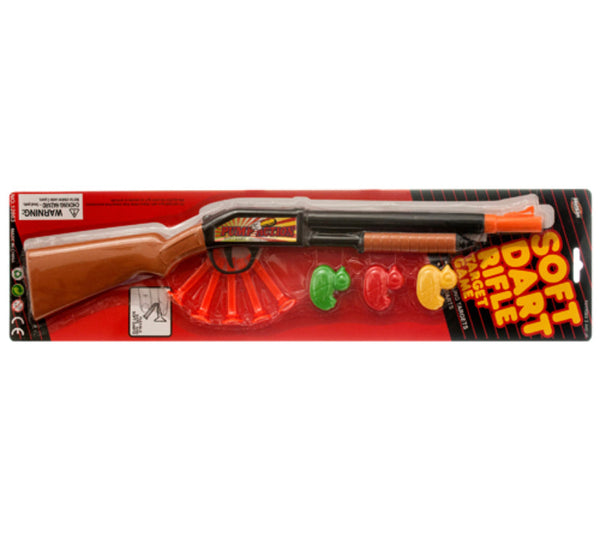 Toy Rifle Dart Blaster w/ Duck Targets
