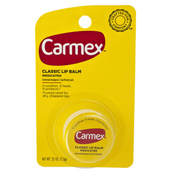 CarMex Classic Medicated Lip Balm Jar 0.25oz